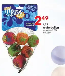 Yess waterballen aanbieding