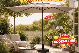 Yess parasol aanbieding
