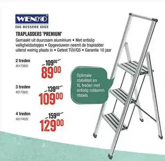 HandyHome Trapladders Premium aanbieding