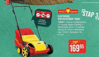 Elektrische Verticuteerder