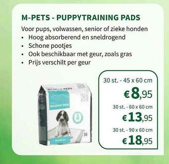 M-pets - Puppytraining Pads