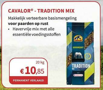 Horta Cavalor® Tradition Mix aanbieding