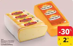 Carrefour Kaas maredsous of port salut aanbieding