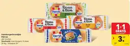 Carrefour Hamburgerbroodjes harry's aanbieding