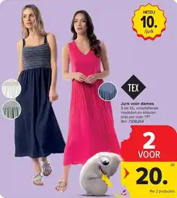 Carrefour Jurk voor dames aanbieding