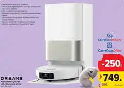 Carrefour Robotstofzuiger X50 ultra complete white aanbieding