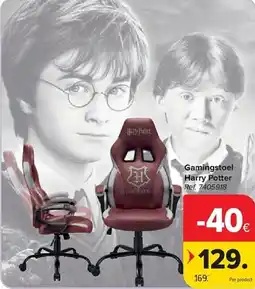 Carrefour Gamingstoel Harry Potter aanbieding