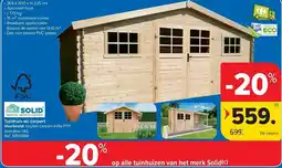 Carrefour Tuinhuis en carport aanbieding