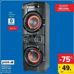 Carrefour Audiotoren PSBTST810 aanbieding