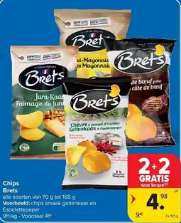 Carrefour Chips Brets aanbieding