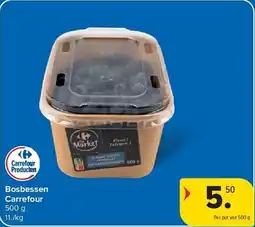 Carrefour Bosbessen carrefour aanbieding