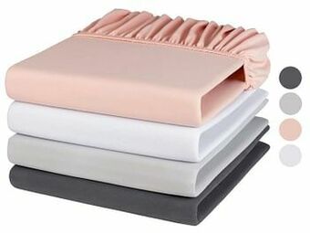 Lidl Livarno Home Jersey hoeslaken, 180-200 x 200 cm aanbieding
