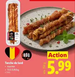 Lidl Torche de lard BBQ aanbieding