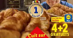 Lidl Croissant au beurre aanbieding