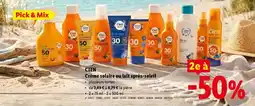Lidl Cien crème solaire ou lait après soleil aanbieding