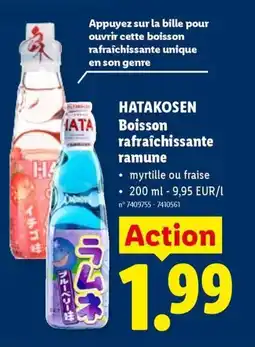 Lidl Hatakosen boisson rafraîchissante ramune aanbieding