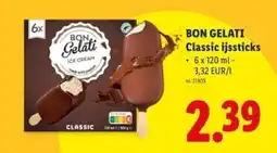 Lidl Bon gelati classic ijssticks aanbieding