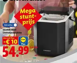 Lidl Silvercrest ijsblokjesmachine aanbieding