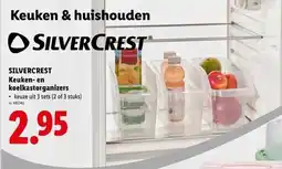 Lidl Silvercrest keuken en koelkastorganizers aanbieding