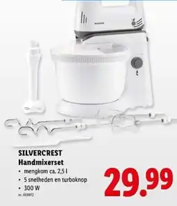 Lidl SILVERCREST Handmixerset aanbieding