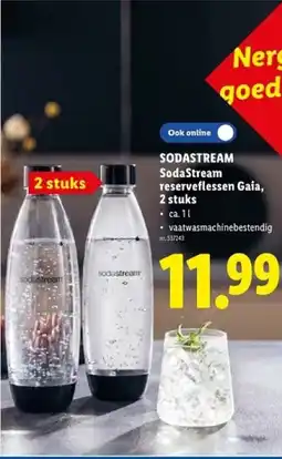 Lidl Sodastream sodastream reserveflessen gaia aanbieding