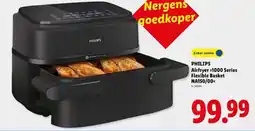 Lidl Philips airfryer 1000 series flexible basket NA150/00< aanbieding