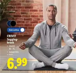 Lidl CRIVIT Jogging broek aanbieding