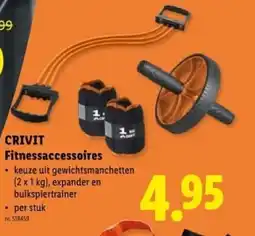 Lidl Crivit fitnessaccessoires aanbieding