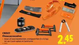 Lidl Crivit fitnessaccessoires aanbieding