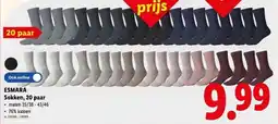 Lidl Esmara sokken aanbieding