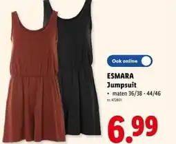 Lidl Esmara jumpsuit aanbieding