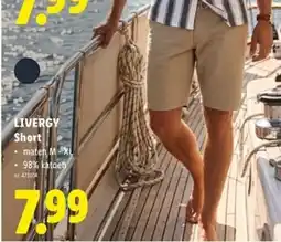 Lidl Livergy short aanbieding