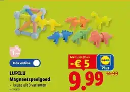 Lidl Lupilu magneetspeelgoed aanbieding