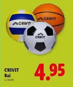 Lidl Crivit bal aanbieding