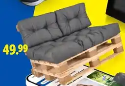 Lidl Tufted pallet cushion set aanbieding