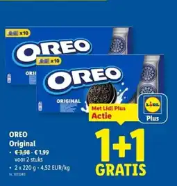 Lidl Oreo original aanbieding
