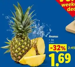 Lidl Ananas aanbieding