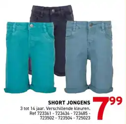 Trafic Short jongens aanbieding