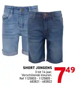 Trafic Short jongens aanbieding