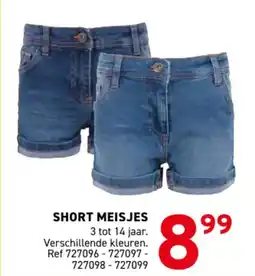 Trafic Short meisjes aanbieding