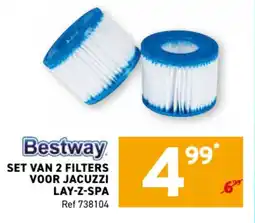Trafic Bestway set van 2 filters voor jacuzzi lay Z SPA aanbieding