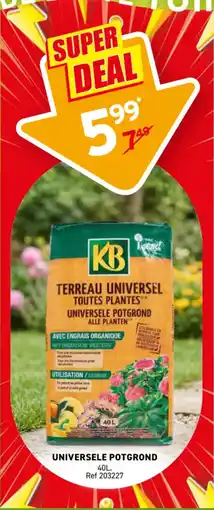 Trafic Universele potgrond aanbieding