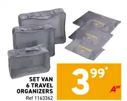 Trafic Set van 6 travel organizers aanbieding