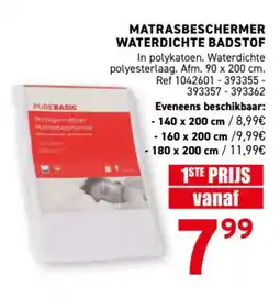 Trafic Matrasbeschermer waterdichte badstof aanbieding
