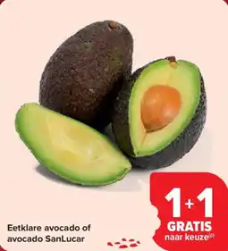 Carrefour Market Eetklare avocado of avocado sanlucar aanbieding