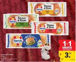 Carrefour Market Hamburgerbroodjes Harrys aanbieding