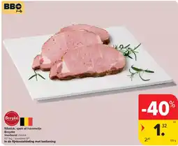 Carrefour Market Ribstuk, spek of hammetje Breydel aanbieding