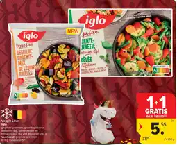 Carrefour Market Veggie Love Iglo aanbieding