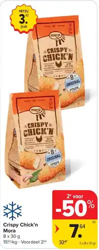 Carrefour Market Crispy Chick'n Mora aanbieding