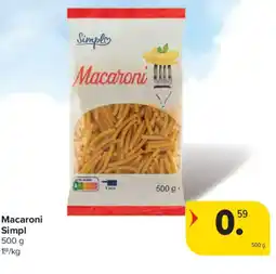 Carrefour Market Macaroni Simpl aanbieding